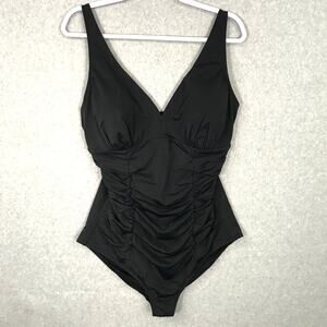 Seekers Australia One Piece Swimsuit 4XL Ruched Slimming‎ Shaping Witchy Sexy